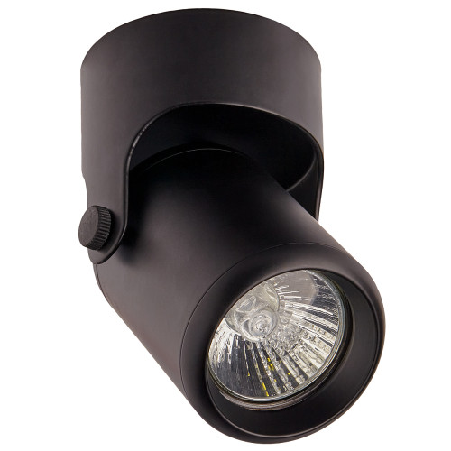 Светильник GU10 1*50W настенно-потолочный «мини спот» Черный IL.0005.6100