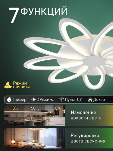 Потолочная люстра Natali Kovaltseva Led Lamps LED LAMPS 81498