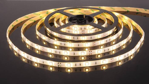 LED лента Elektrostandard Лента 12V Лента светодиодная 30Led 7,2W IP65 3300K теплый белый (5050 12V 30Led 7,2W IP65) a050582