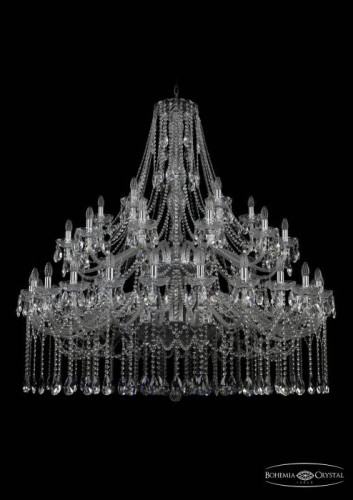 Подвесная хрустальная люстра 1413 Bohemia 1413/24+12+6/530/2d Ni