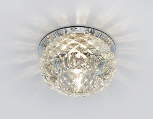Встраиваемый светильник Ambrella Design D7323 CL/CH