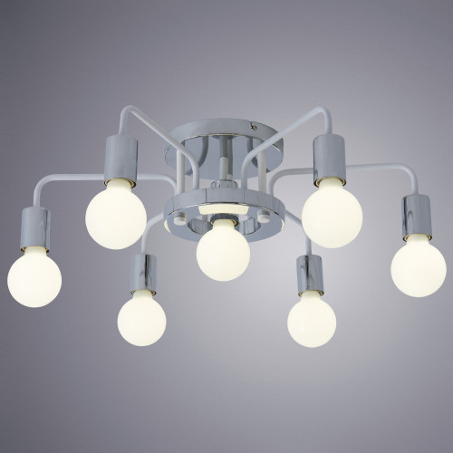 Потолочная люстра Arte Lamp Gelo A6001PL-7WH