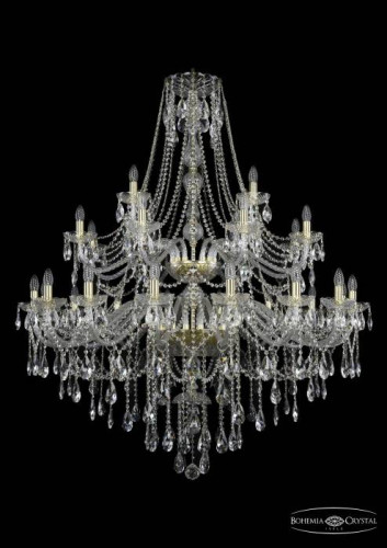 Подвесная хрустальная люстра 1415 Bohemia 1415/16+8+4/460/2d G