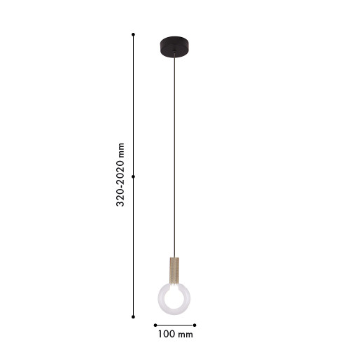 Светильник подвесной Favourite Kula 4378-1P