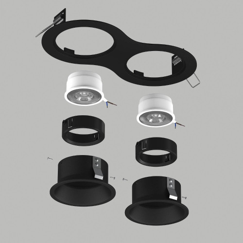 Комплект со светильником Lightstar Domino D6270707BMOD