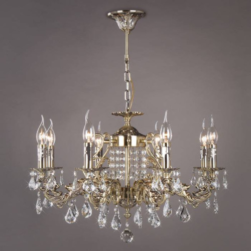Подвесная хрустальная люстра Juliana Bogates 212/8 Strotskis