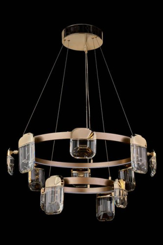 Подвесная люстра LEON Natali LE7771/8+4 Gold