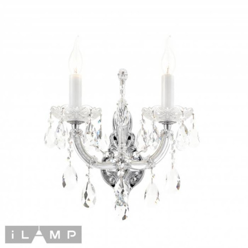 Настенное бра iLamp Diamond W6071-2 CR+CL