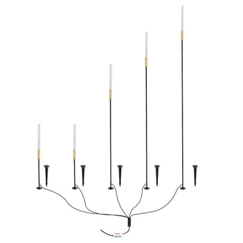 Грунтовый светильник Arte Lamp Muster A1083PA-5BK