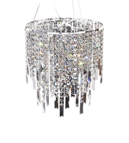 Подвесная хрустальная люстра Zucchero Lumina Deco LDP 2159-450 CHR