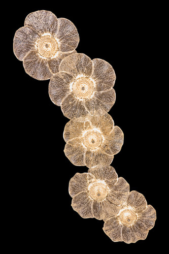 Настенный светильник LEON Violetta LE3018/5W GD