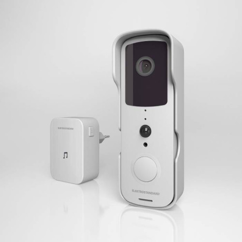 Дверной звонок Elektrostandard 76105/00 видеозвонок Умный дом белый