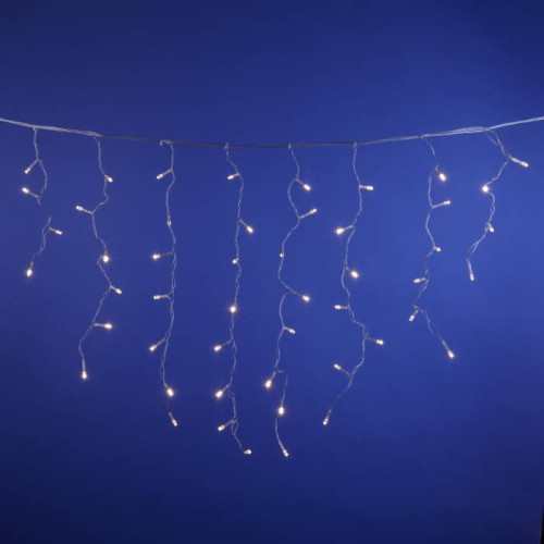 Бахрома светодиодная с контроллером, 3 м Uniel ULD-B3010-200/DTA WARM WHITE IP20