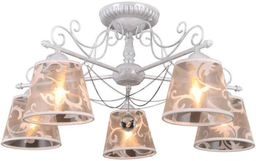 Потолочная люстра Natali Kovaltseva Tenderly TENDERLY 75060/5C WHITE