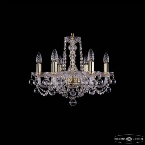 Подвесная хрустальная люстра 1402 Bohemia 1402/6/160 G Balls