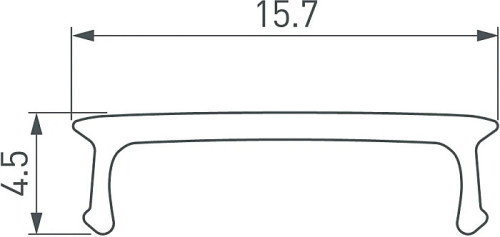Экран для профиля Arlight Arh-Line 047948
