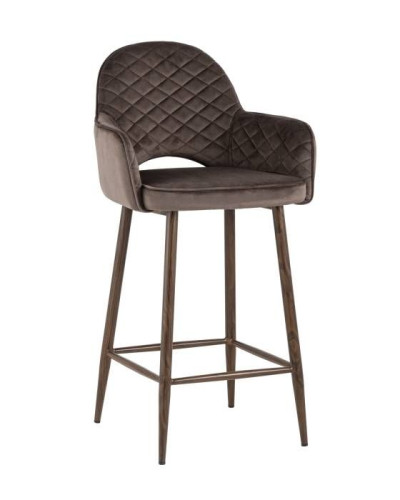 Полубарный стул Stool Group Венера диамант MC16-2YSC VELVET HLR-49 DUAL