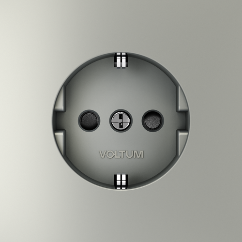 Розетка (Сталь) Voltum Voltum S70 VLS040205