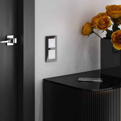 Выключатель Werkel W4510001/ Сенсорный выключатель одноклавишный с подсветкой 1000 Вт (белый)