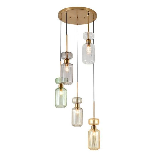 Светильник подвесной Escada Gloss 1141/5S CL/BG/GN/SM/AM