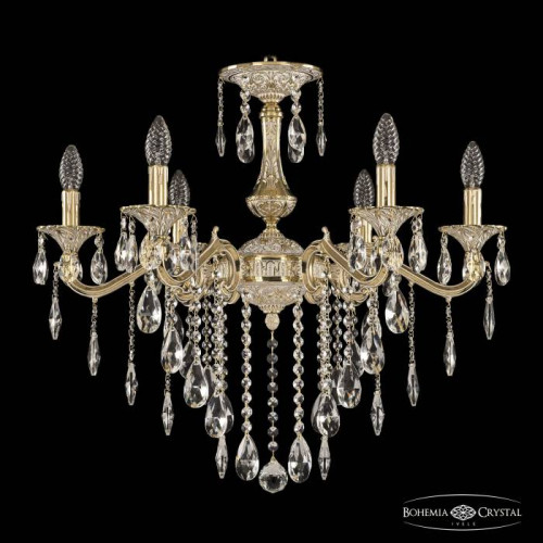 Подвесная хрустальная люстра 7202 Bohemia 72102/6/210 B GW