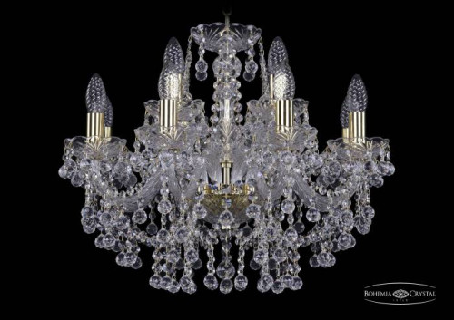 Подвесная хрустальная люстра 1409 Bohemia 1409/8+4/195 G
