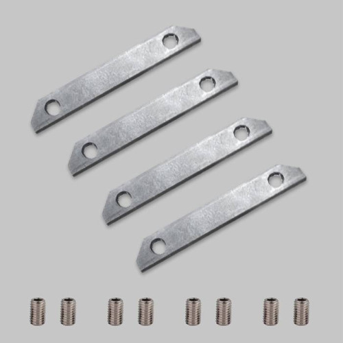 Комплект соединителей прямых 4шт для профиля IL.0050.3300 и IL.0050.3400 SMART LINE 220В IL.0050.3301