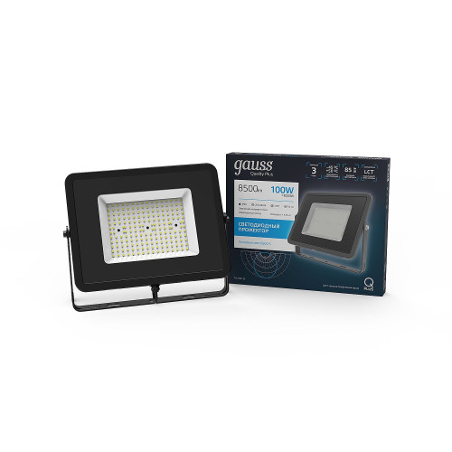Прожектор уличный Gauss Прожектор Qplus grey 690511100