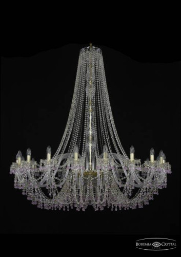 Подвесная хрустальная люстра 1410 Bohemia 1410/20/530/h-157 G V7010
