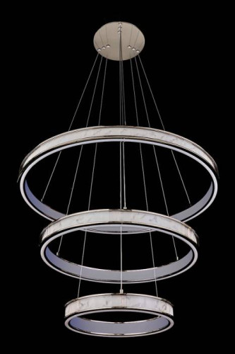 Подвесная люстра LEON Christine LE7702/800-3K Black Chrome