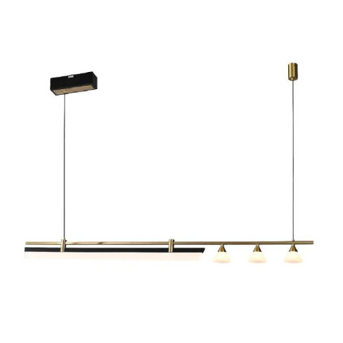 Светильник подвесной Gerhort G52121 G52121/1+3L GD+BK WT