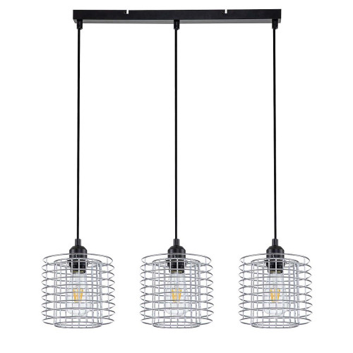 Светильник подвесной Escada Grid 10190/3S Chrome