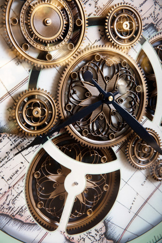 Настенные часы Teona Decor Montre TD5202 Black