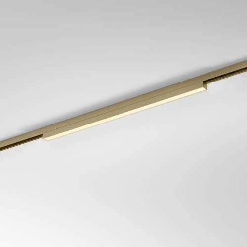 Трековый светильник Elektrostandard Line Magnetic Brass Line Трековый светильник 12W 3000K (латунь) 85526/01