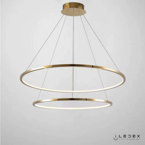 Подвесная люстра ILedex Axis 10112P/2-39W-3000K (6/4) BR