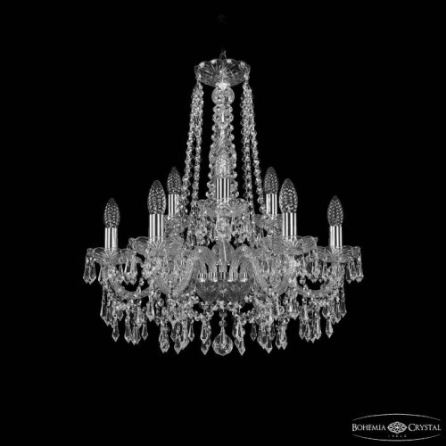 Подвесная люстра Bohemia 1403 1403/6+3/195/h-60 Ni