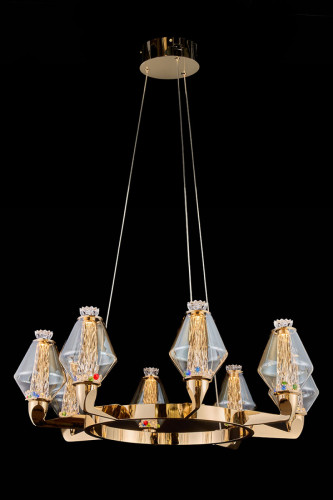 Подвесная люстра LEON Camille LE3056/800 GD