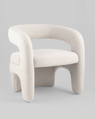 Кресло Stool Group Bones FDC5014 PEARL
