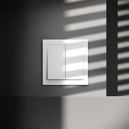 Выключатель (Белый) Voltum Voltum S70 VLS020602