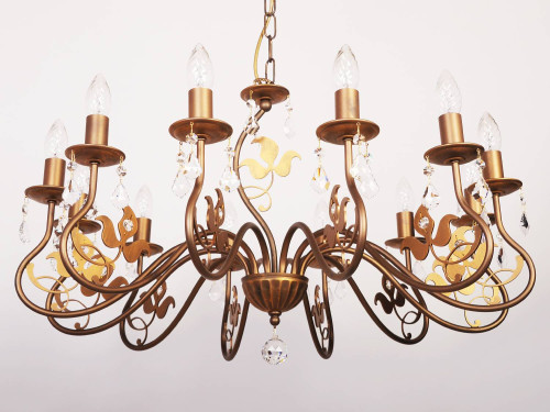 Подвесная люстра Doge Luce 520L12GD