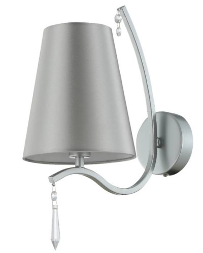 Настенное бра Crystal Lux Renata RENATA AP1 SILVER