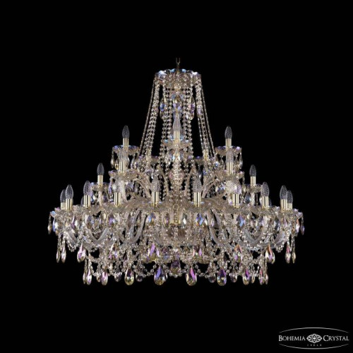 Подвесная хрустальная люстра 1411 Bohemia 1411/20+5+5/400 G M801