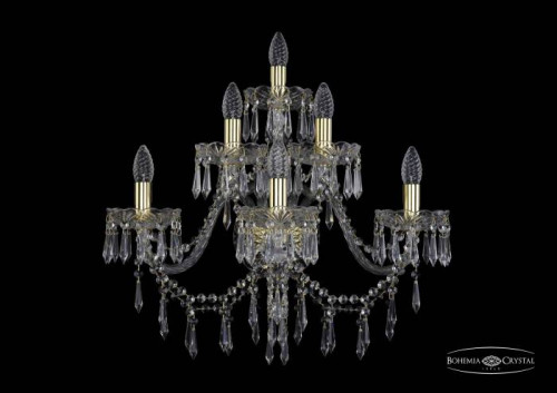 Настенное бра Bohemia 1403 1403B/3+2+1/240/XL/G