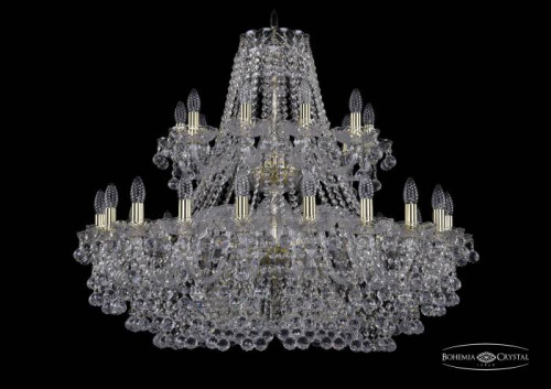 Подвесная хрустальная люстра 1409 Bohemia 1409/20+10/360/2d G