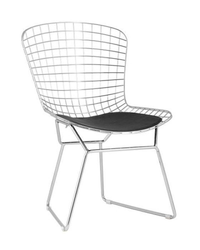 Обеденный стул Stool Group Bertoia BTY-18-P6 CH/BL
