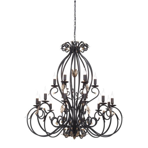 Люстра многоярусная V1014 V1014/12+6 Vitaluce Premium