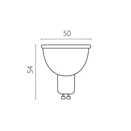 Светодиодные лампочки Lightstar 942262 (GU10)  (5Вт)  (3000K) 
