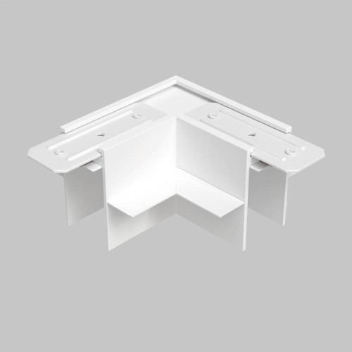 L - соединитель для встраиваемого шинопровода под ГКЛ 12 мм трековой системы SMART LINE, Белый IL.0050.2002-WH