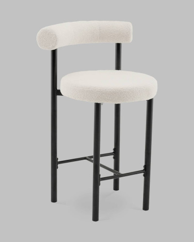 Полубарный стул Stool Group vd-plb-floreo-fl-milk