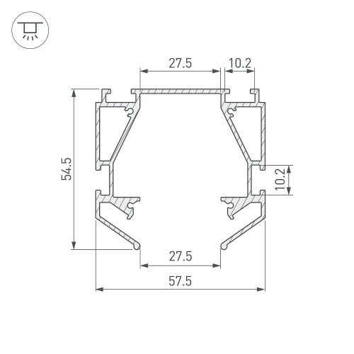 Профиль Arlight Mag-Orient 036147(2)